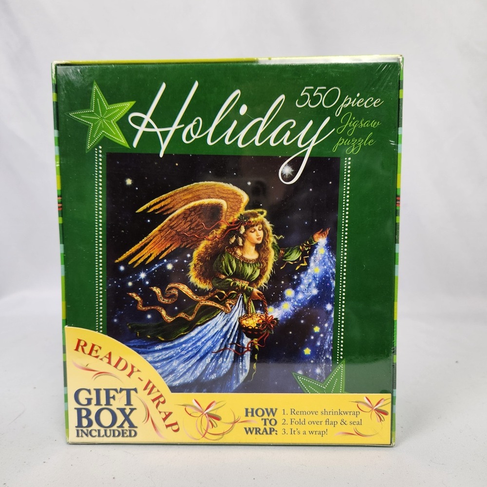 New Sealed Ceaco‎ Holiday 550 pc Puzzle Angel Stars